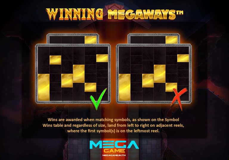 Paylines GemsInferno Megaways