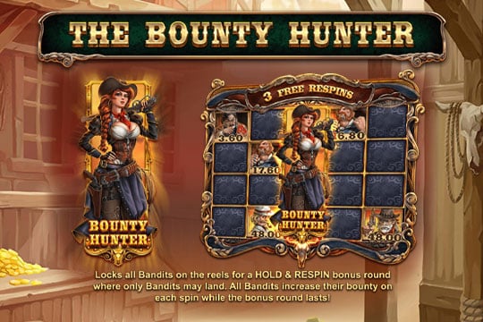 ฟีเจอร์ The Bounty Hunter
