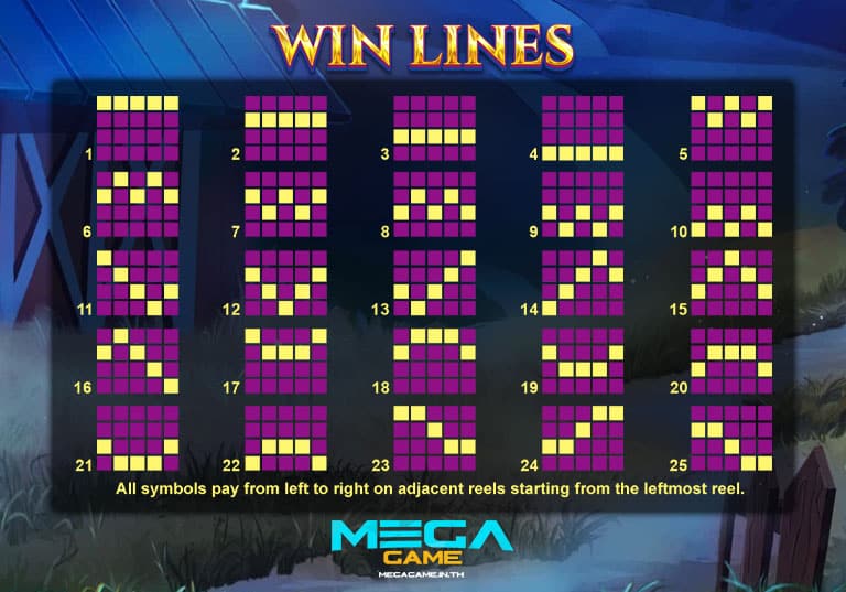 Paylines Sheep Gone Wild