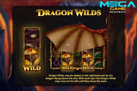 ฟีเจอร์ Dragon Wilds