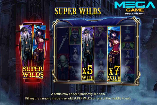 ฟีเจอร์ Super Wilds Blood Suckers