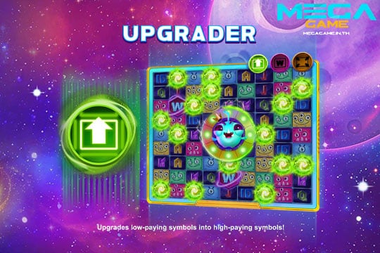 ฟีเจอร์ Upgrader Blobsters Clusterbuster