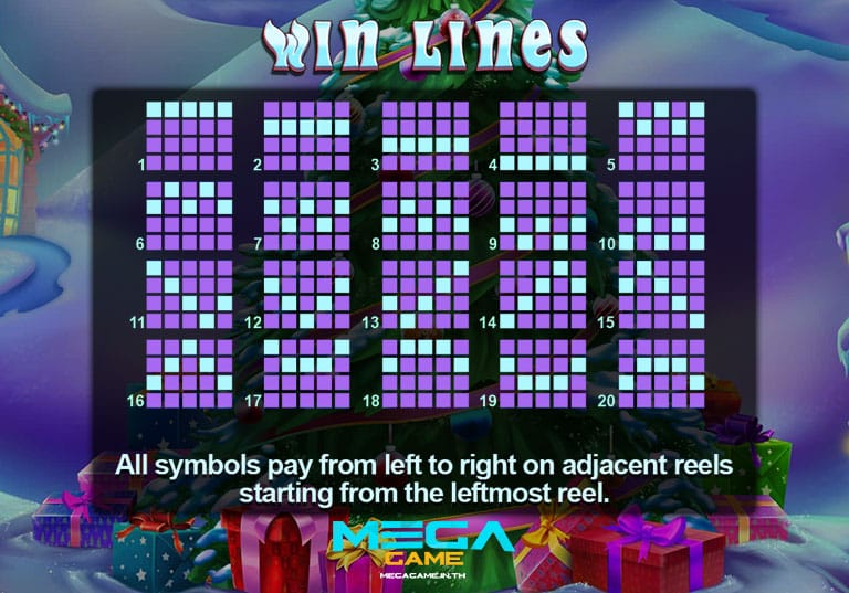Paylines Santa Spins