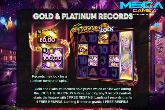 ฟีเจอร์ Gold&Platinum Records