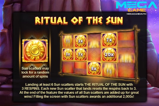 ฟีเจอร์ Ritual of the Sun