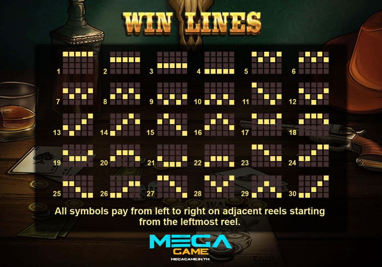 Paylines Last Chance Saloon