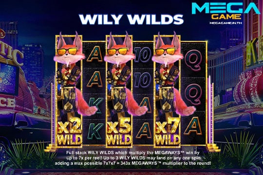 ฟีเจอร์ Wily Wilds