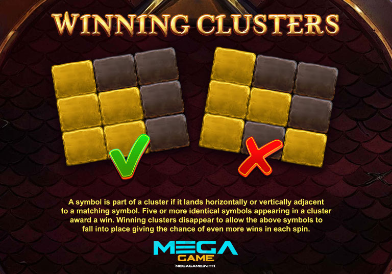 Paylines Dragons Clusterbuster