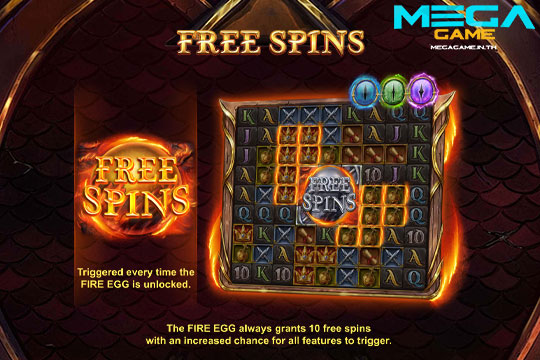 ฟีเจอร์ Free Spins DC