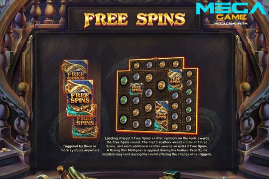 ฟีเจอร์ Free Spins PP