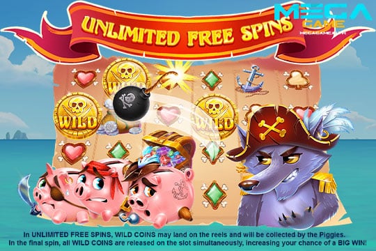 ฟีเจอร์ Unlimited Free Spins